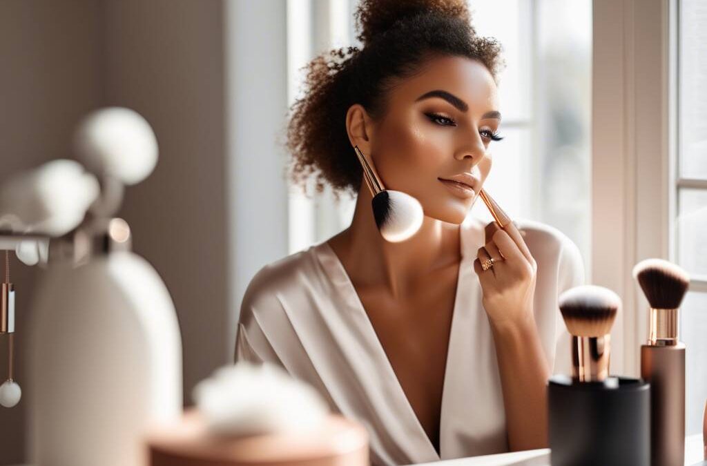 Jak stosować bronzer do twarzy, by uzyskać naturalny efekt?
